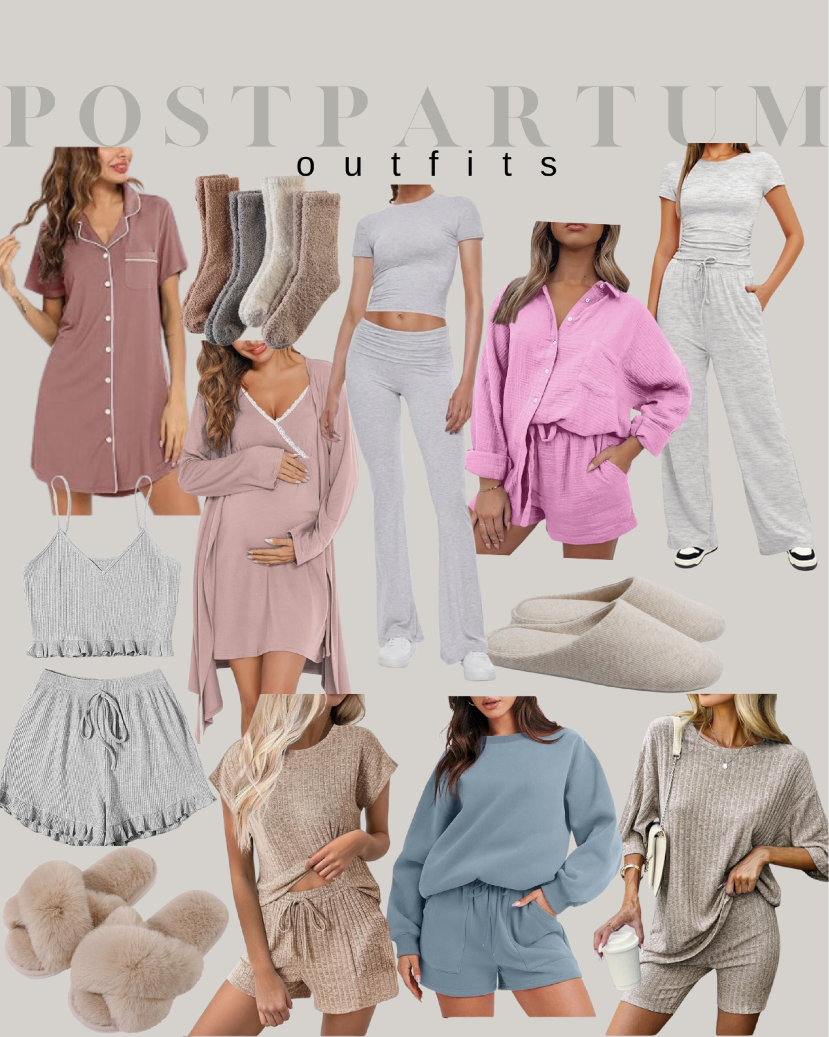 Postpartum cozy outfits 

#LTKFindsUnder50 #LTKBaby #LTKFindsUnder100