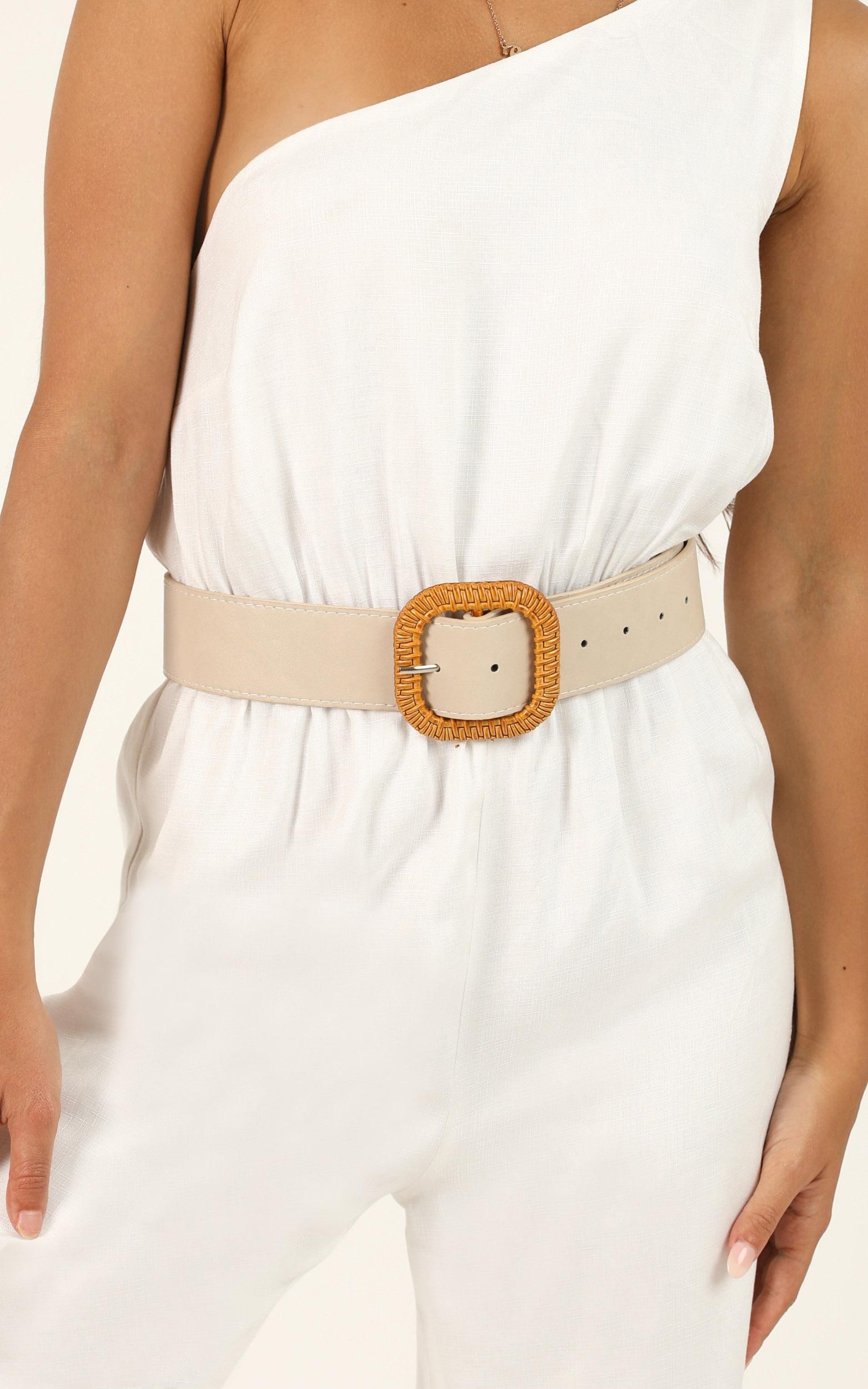 Just You And I Belt In Nude And Natural | Showpo - deactived