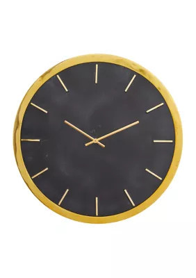Monroe Lane Glam Marble Wall Clock | Belk