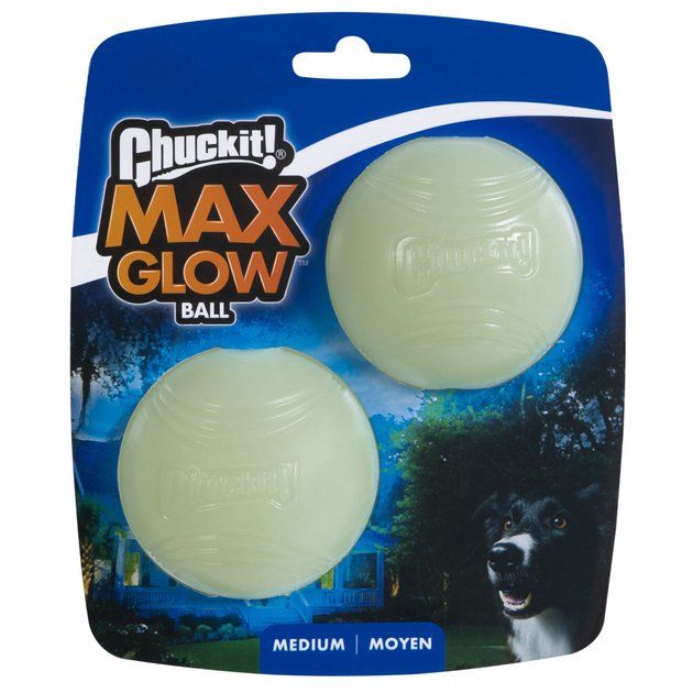 Chuckit! Max Glow Ball Dog Toy | Chewy.com