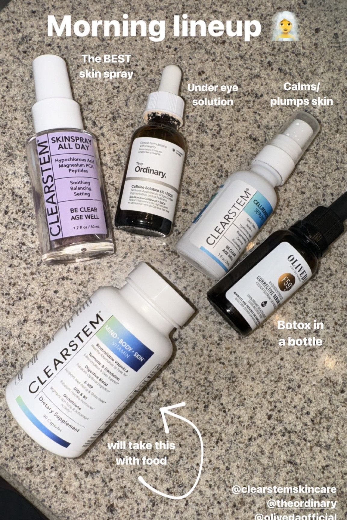 This is only SOME of the products I use! But these are a couple of my fav brands ❤️ Ask me about Oliveda, because I can’t link it here but it is SOOOOO good!!! 

Clearstem is definitely a favorite of mine and these are some of the products that have helped clear up my skin sooooo fast!!! 

#LTKBeauty