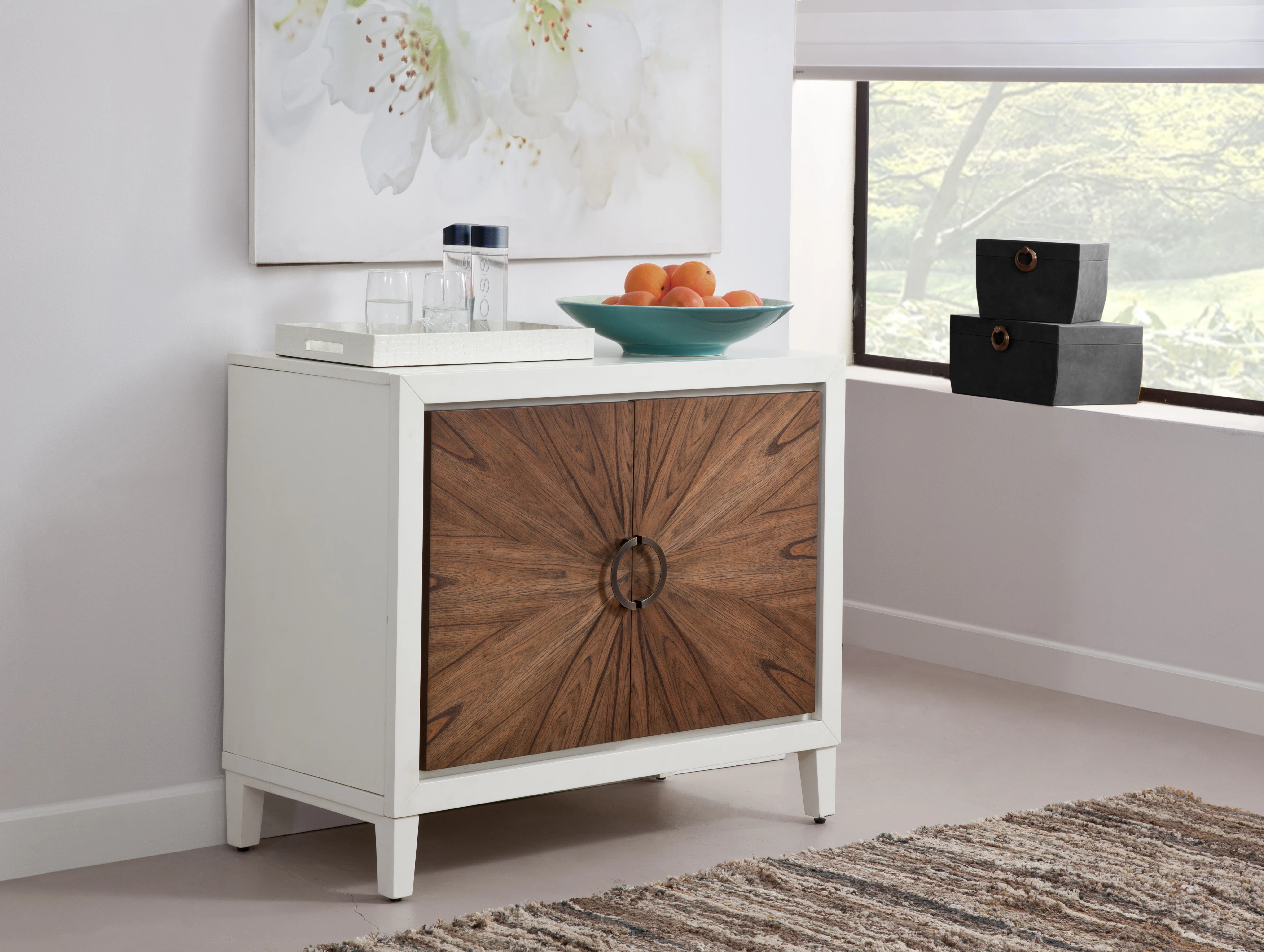Deerfin 2-Door Wood Accent Chest | Wayfair North America