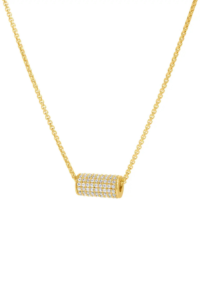 Dean Davidson Petit Pavé Mini Tube Pendant Necklace | Nordstrom | Nordstrom