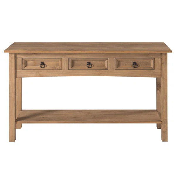 Dinnington 47.99'' Solid Wood Console Table | Wayfair North America