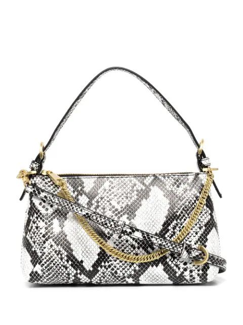 Zac Zac Posen Zip Top snake-print Bag - Farfetch | Farfetch Global