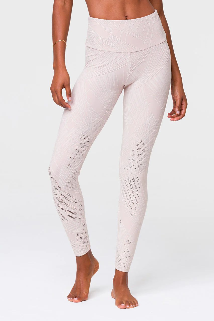 Selenite Midi Legging - Cuban Sand Selenite | Onzie