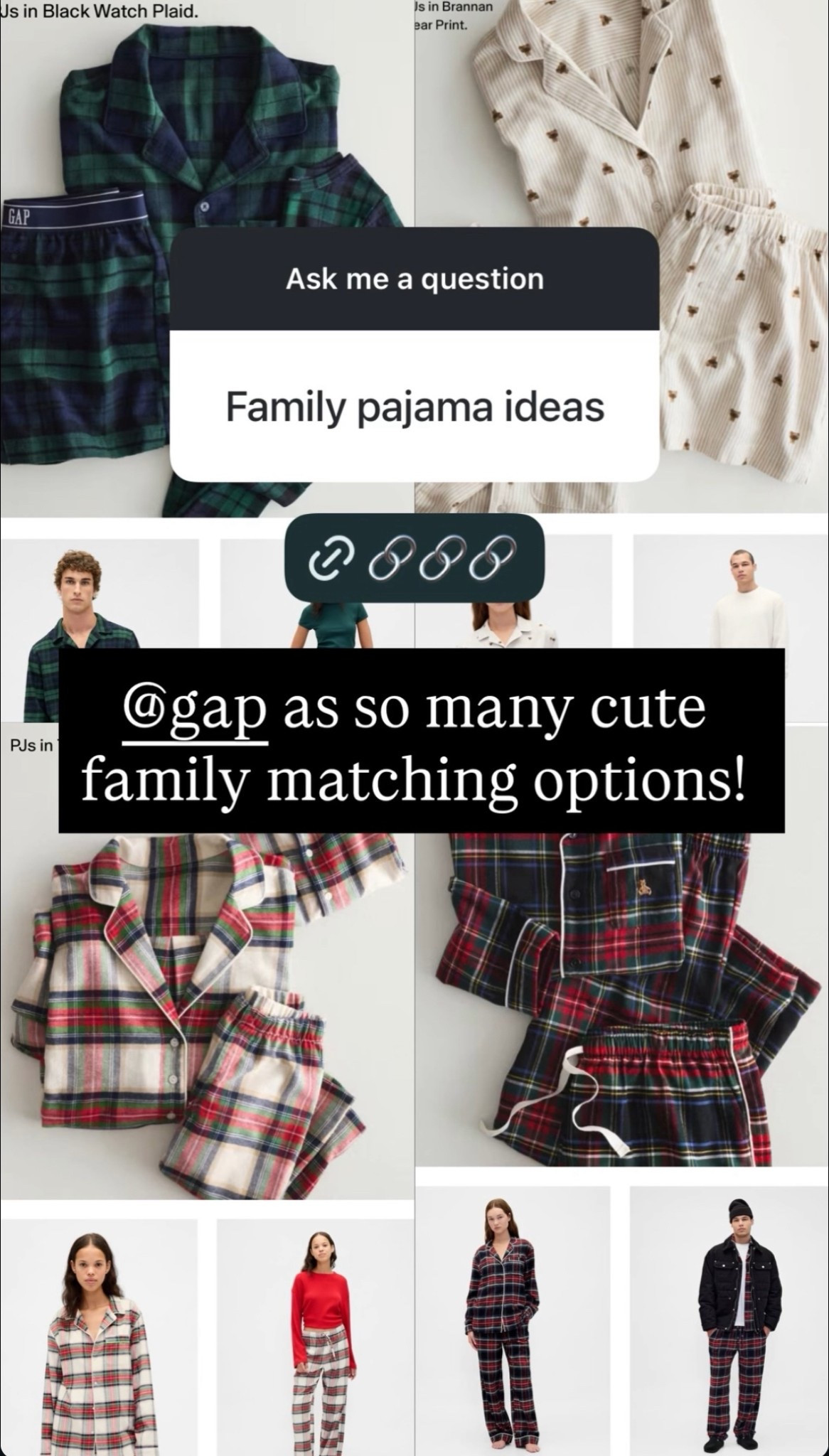 Family Matching Pjs 

#LTKSeasonal #LTKHoliday #LTKFamily