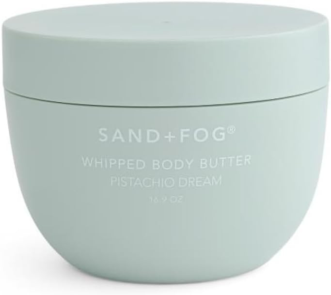 Sand + Fog Whipped Body Butter, Pistachio Dream Scent, 16.9 oz | Amazon (US)