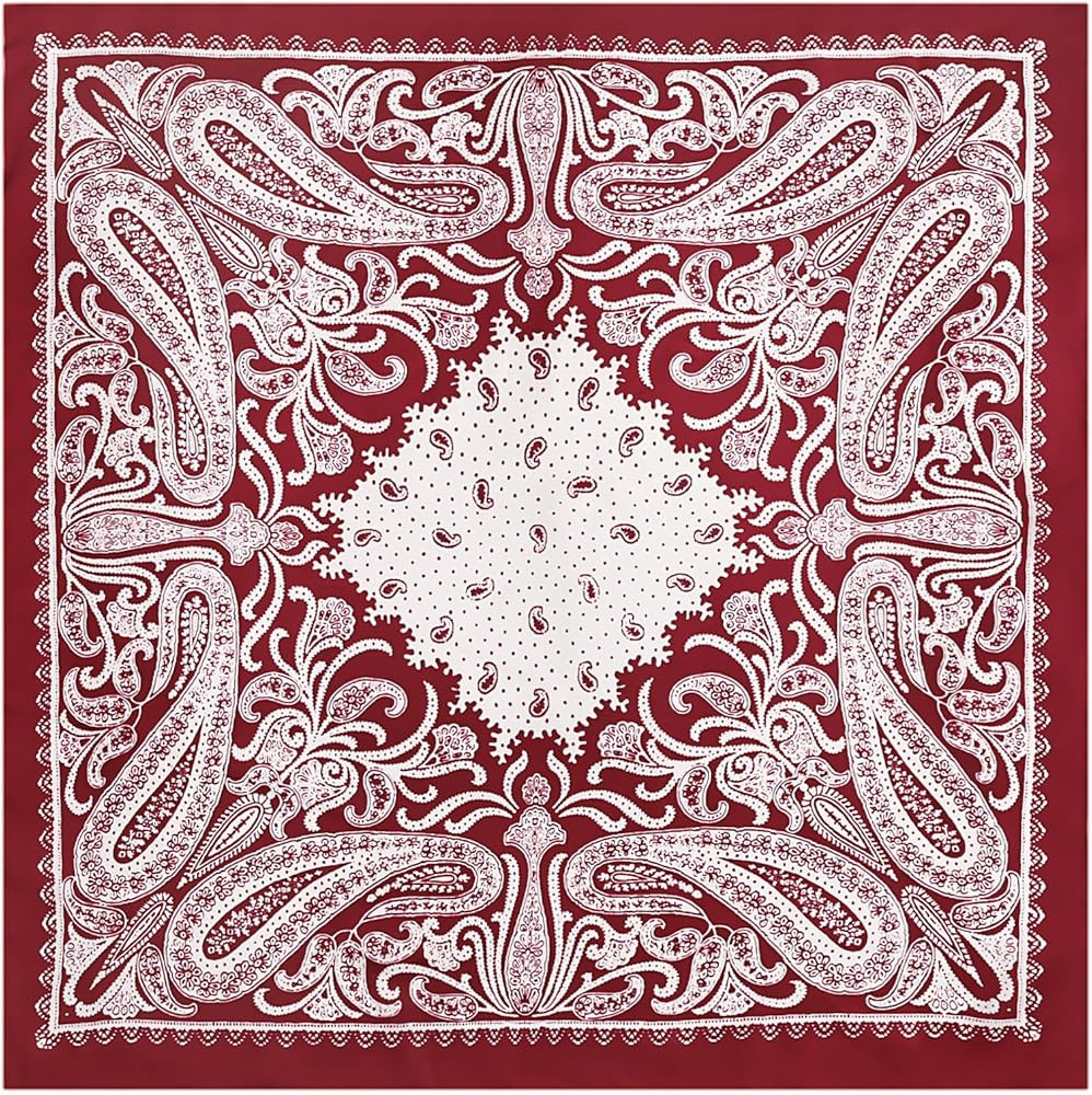 VANLINKER Paisley Satin Head Scarf for Women Men Versatile Silk-Like Hair Scarf Vintage Bandana L... | Amazon (US)