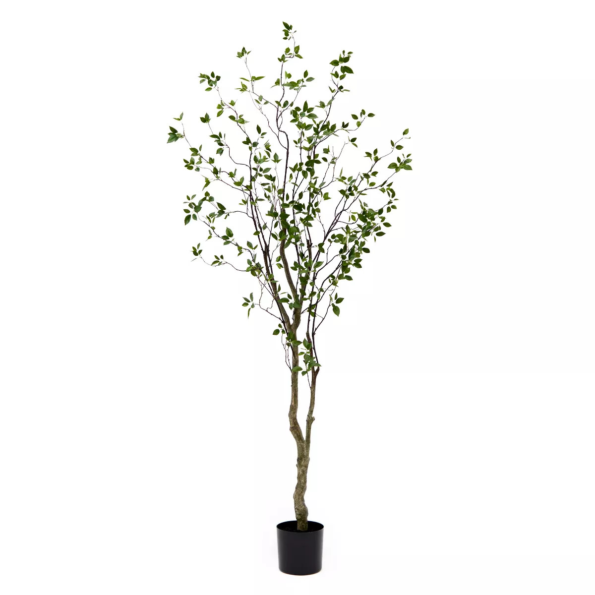 Nearly Natural 8-ft Minimalist Citrus Artificial Tree | Target