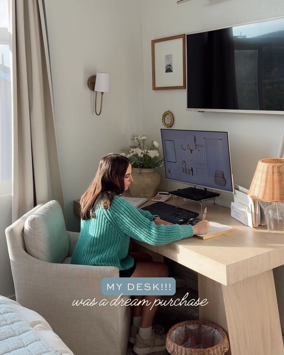 Home office, working from home, desk

#LTKHome #LTKSaleAlert #LTKStyleTip