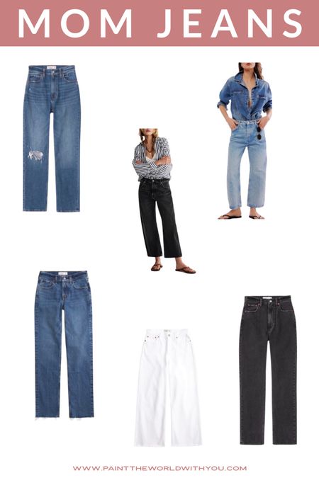 Mom Jeans
Jeans | Spring Outfit | Jeans Outfits | Jeans Women | Jeans Petite | Denim | Mom Style | Mom Fashion | Mom Jeans Outfit | Mom Jeans | Black Mom Jeans | Abercrombie Mom Jeans | Curve Love High Rise Mom Jeans | Free People Jeans

#LTKstyletip #LTKfamily