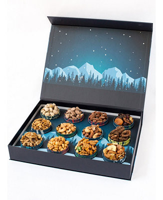 DM Snacks 12 Days of Gourmet Nuts Winter Wonderland Selection Advent Calendar, 12 piece - Macy's | Macy's