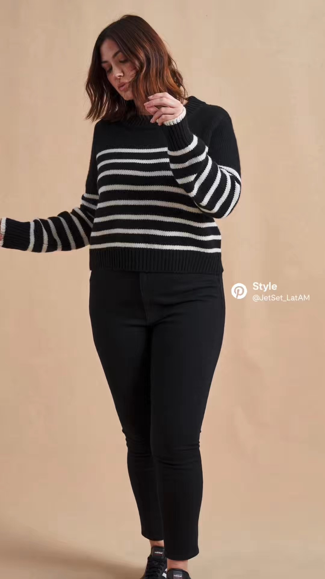 A forever sweater.
Black and cream stripes, a substantial wool-cashmere knit, and a slightly cropped fit that makes every outfit feel intentional.

Why it earns a permanent place in my capsule:
• Luxe, chunky knit that holds its shape
• Cropped length that works perfectly with high-waist denim or trousers
• Timeless stripes that never feel trend-driven
• Cozy enough for everyday, polished enough for plans

This is effortless dressing at its best — classic, comfortable, and endlessly wearable.
Linked so you can add it to your own everyday rotation 🤍

#capsulewardrobe #quietluxury #elevatedbasics #stripedsweater #woolcashmere #timelessstyle #cozychic #ltkfinds #wardrobebuilding #softpowerstyle


#LTKWorkwear #LTKootd #LTKmomlife