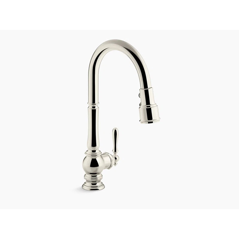 Artifacts® Pull Down Single Handle Kitchen Faucet | Wayfair North America
