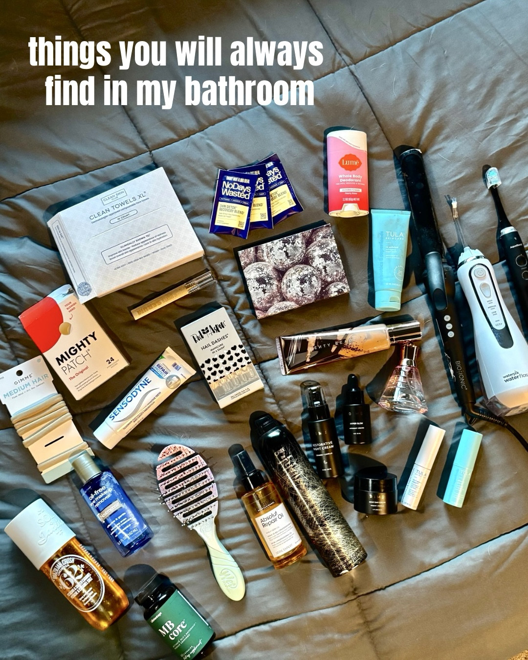My beauty faves — always restocked when I run out + the round up I take on every trip 

Not linked:
Le Labo Santal perfume - Dave got me this and it’s my special perfume bc girl it’s way too expensive to be buying regularly 

LifeVantage Collagen - individually packaged - so easy for travel 

Seint beauty makeup — been using their make up for years and love that it all is so compact in a little palette 

Red Aspen nails - my ride or die pop on nails 

#LTKOver40 #LTKBeauty