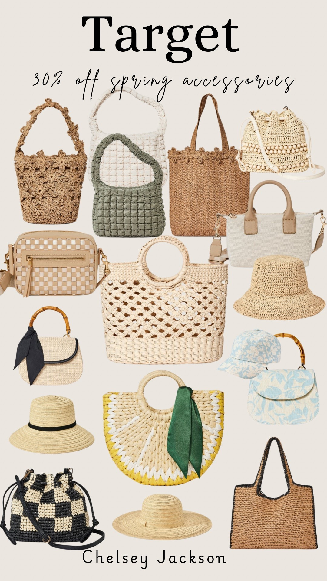 Target spring accessories 30% off! 

#target

#LTKWatchNow #LTKFindsUnder50 #LTKSpringSale