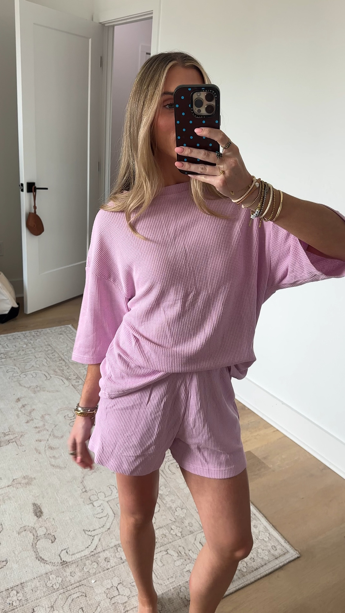 Amazon size small Tankaneo Womens Short Sets 2 Piece Outfits 3/4 Sleeve Tops and Elastic Waist Shorts Lounge Set Casual Loungewear

#LTKootd #LTKSaleAlert #LTKdayinmylife