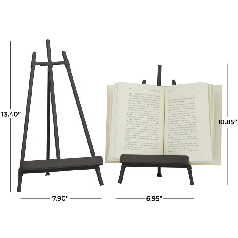 Mercer41 Gwennyth Metal Display Easel with Foldable Stand Set & Reviews | Wayfair | Wayfair North America