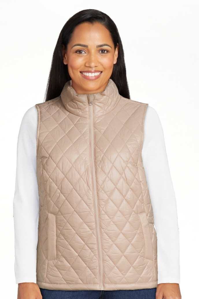 Time and Tru Women's Diamond Quilt Vest | Walmart (US)