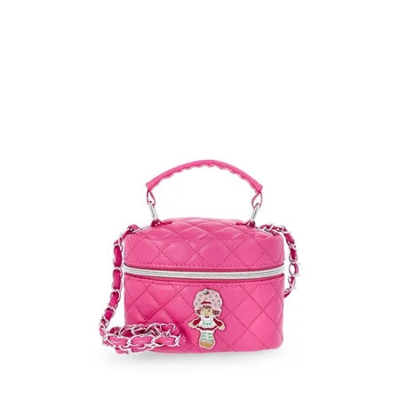Strawberry Shortcake Girls Quilted Faux Leather Mini Crossbody Bag | Walmart (US)