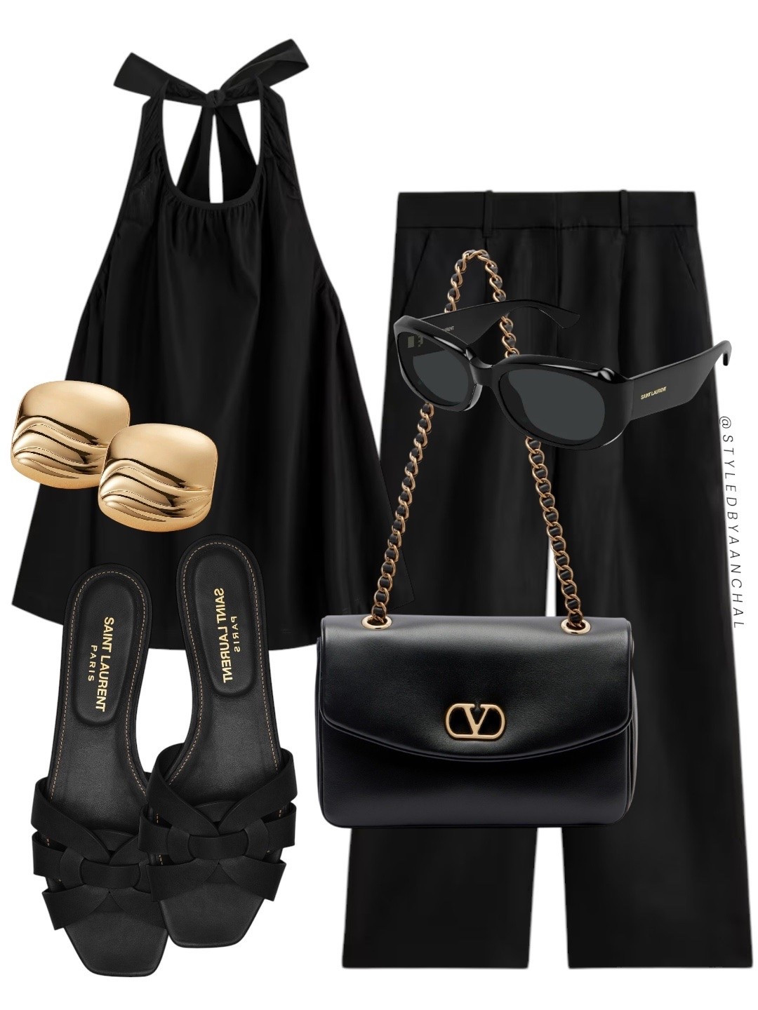 Black linen outfit


All black outfit
Black linen
Summer outfit
Cos
Black sunglasses 
Revolve
Gold earrings

#LTKsummer #LTKbag #LTKdatenight