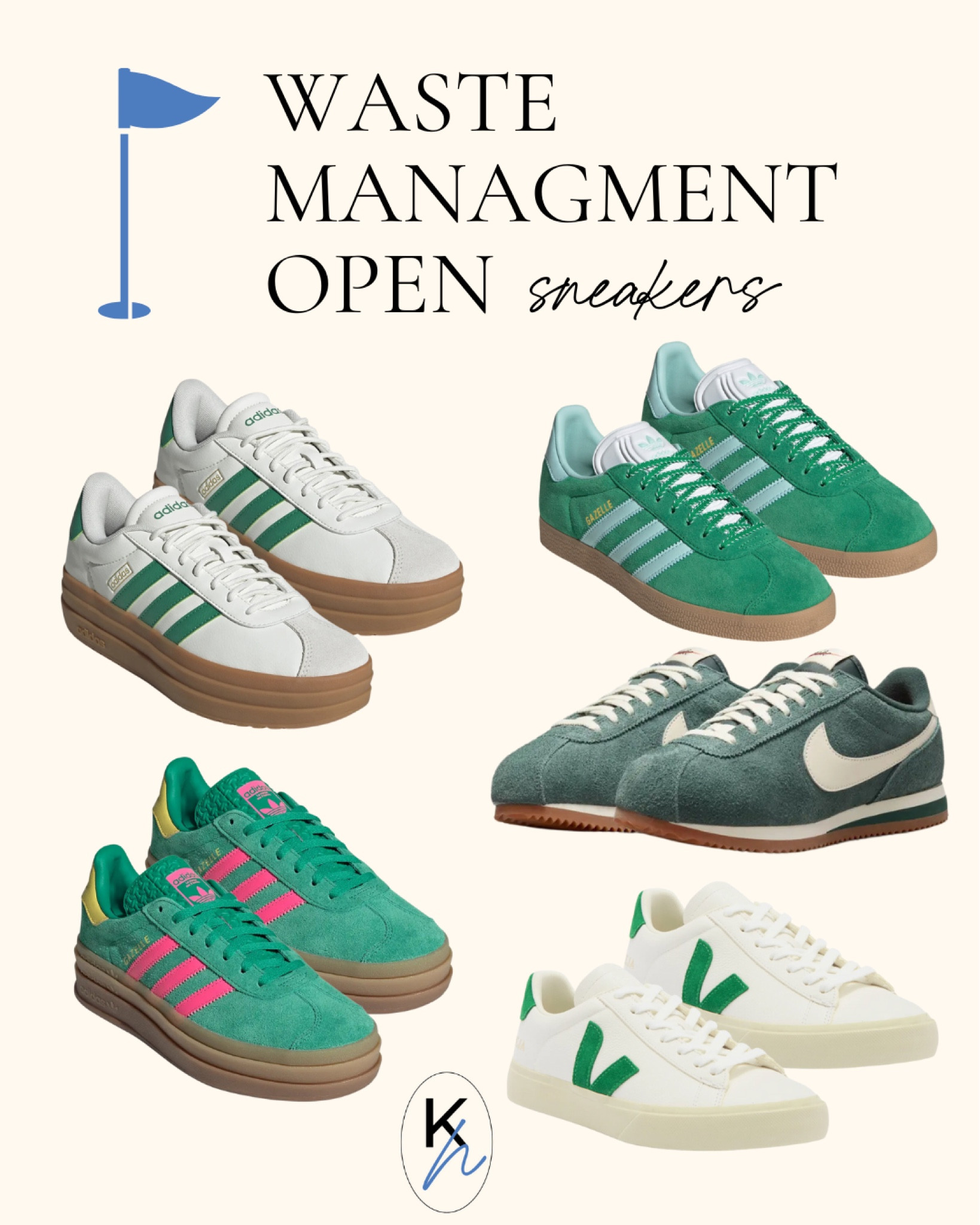 Add a pop of green to your outfit for the waste management open! These sneakers are comfy and also stylish!💚👟

waste management open, phoenix open, golf tournament outfit, golf outfits, masters golf 

#LTKTravel #LTKStyleTip #LTKShoeCrush