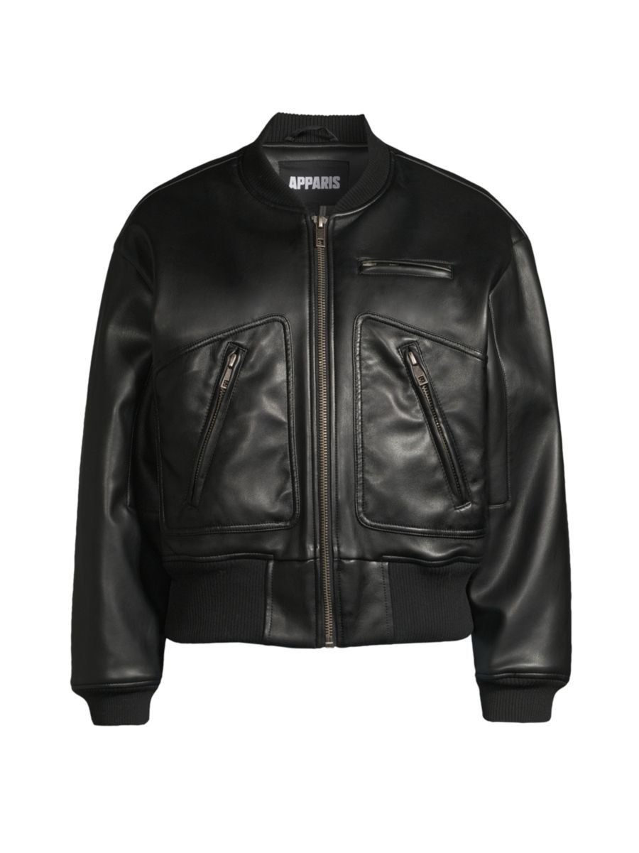 Chaz Faux Leather Bomber Jacket | Saks Fifth Avenue