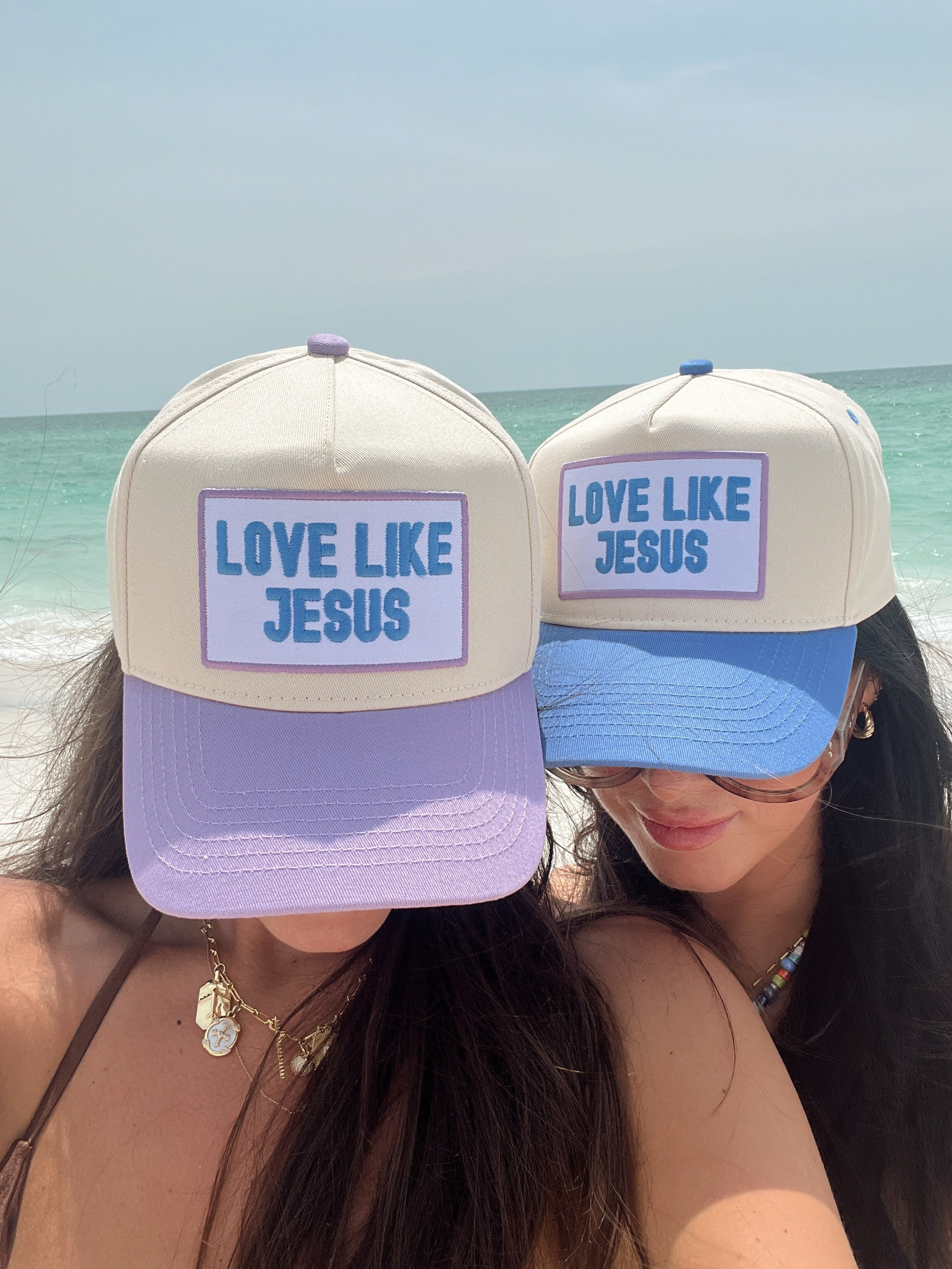 Love like Jesus - Vintage Trucker Hat | KenzKustomz