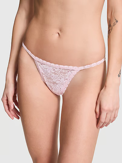 Wink V-String Panty, Pink, S - Women's Panties - PINK | Victoria's Secret (US / CA )
