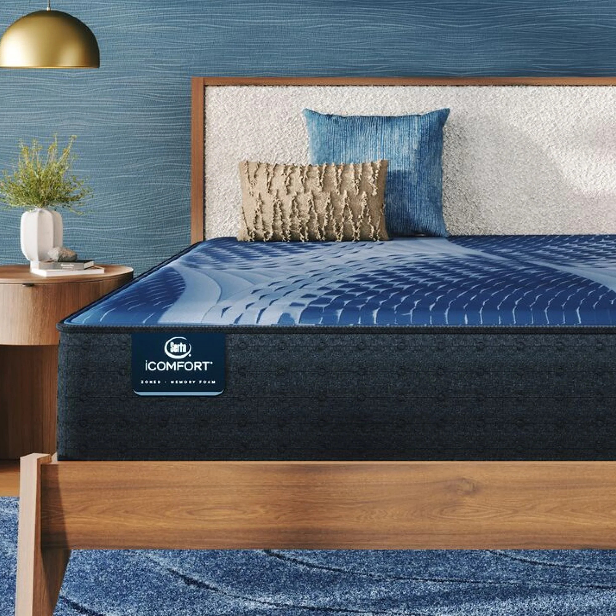 Serta iComfort Enhanced 14" Memory Foam Plush Mattress - Full | Serta