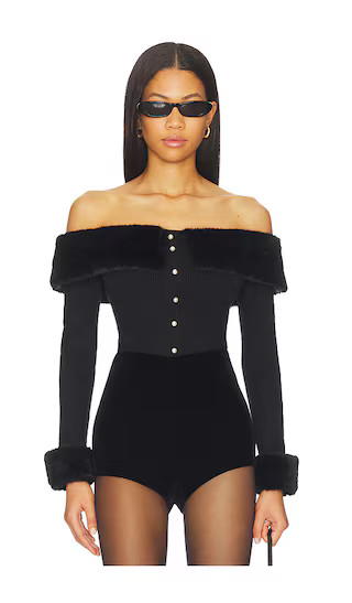 Tabathia Sweater in Black | Revolve Clothing (Global)