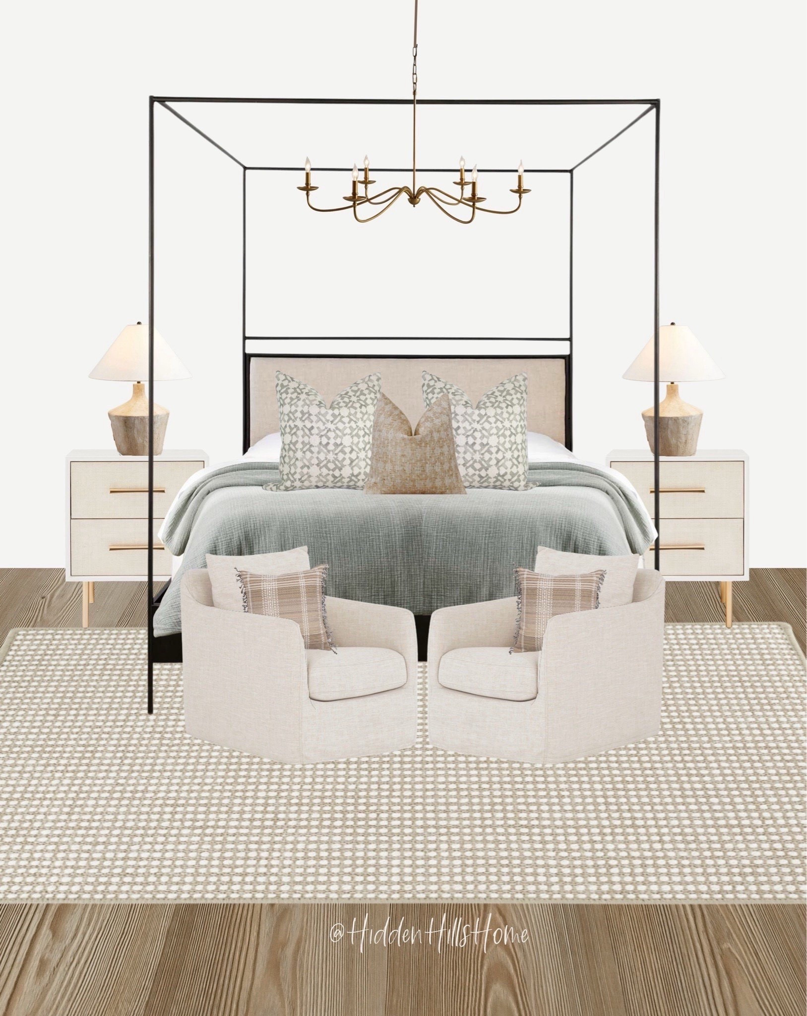 Modern classic bedroom mood board, canopy bed, bedroom design ideas, bedroom mood board #bed

#LTKHome #LTKSeasonal #LTKSaleAlert