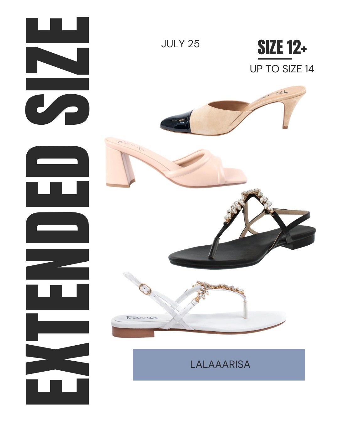 For my #bigfootbaddies out there, add @tresolz to your shoe shopping list 🛒 

My girl Judy is Canadian based, seen on several shows & magazines and carries up to a size 16.

Discount code: LARISA20

#tresolz #tallgirls #womenssize12shoes

#LTKStyleTip #LTKPlusSize #LTKShoeCrush