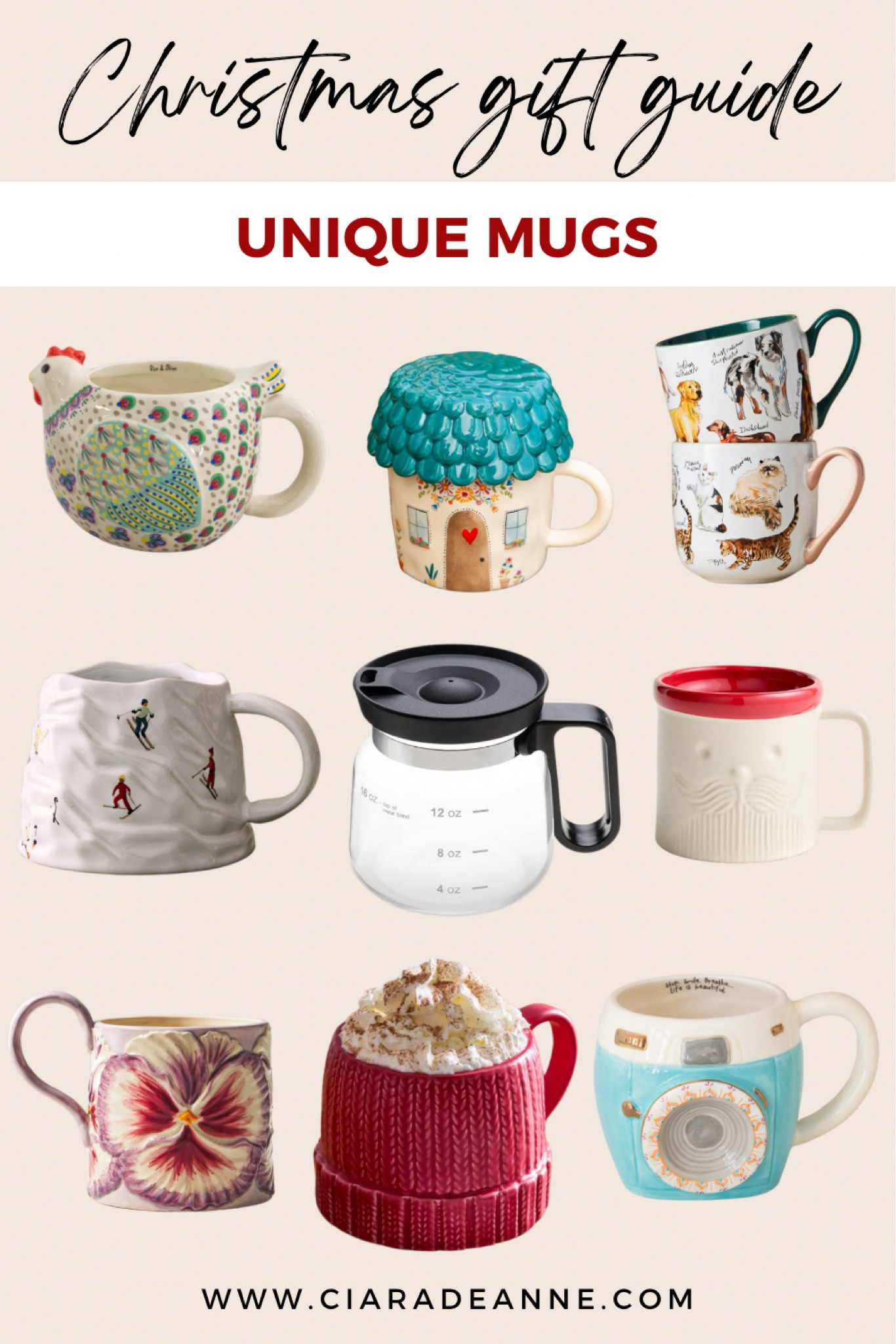 Unique mugs that would make great gifts! 

#LTKGiftGuide #LTKHoliday #LTKHome