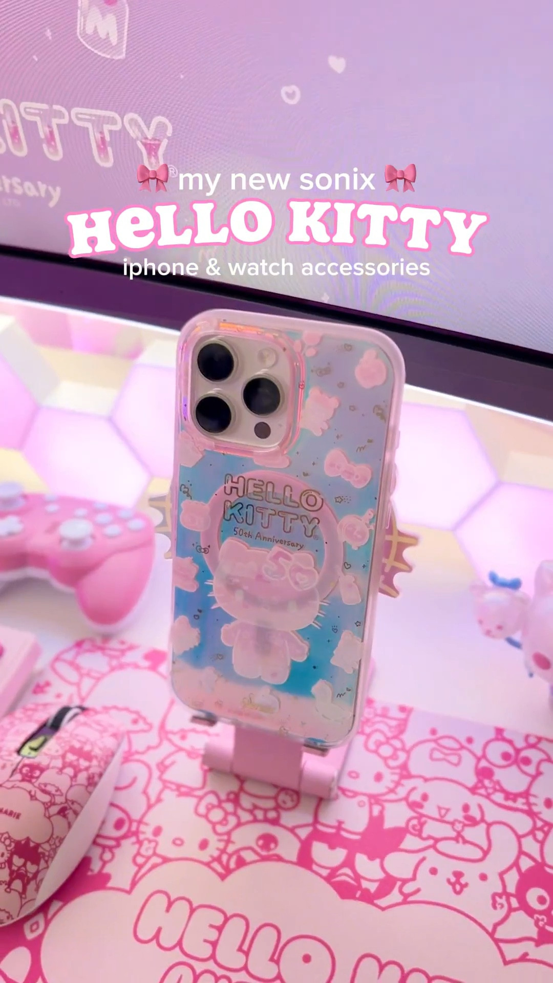 The cutest Hello Kitty & Friends accessories from Sonix! 😍✨💕 Which one is your favorite?

Linked my haul below + more cute iPhone and Apple Watch accessories from the Sonix x Sanrio collection~ 🌸

🎀🩷🎀🩷🎀🩷🎀

iPhone 16 Pro Max, iPhone 17, iPhone accessories, iPhone case, Sonix phone case, Sanrio phone case, Hello Kitty phone case, Kuromi phone case, Kuromi Apple Watch, Apple Watch accessories, MagSafe, Apple Watch band, Hello Kitty 50th anniversary, cute accessories, custom iPhone, My Melody, Sonix review, Sonix unboxing

#LTKFindsUnder50 #LTKActive #LTKTravel