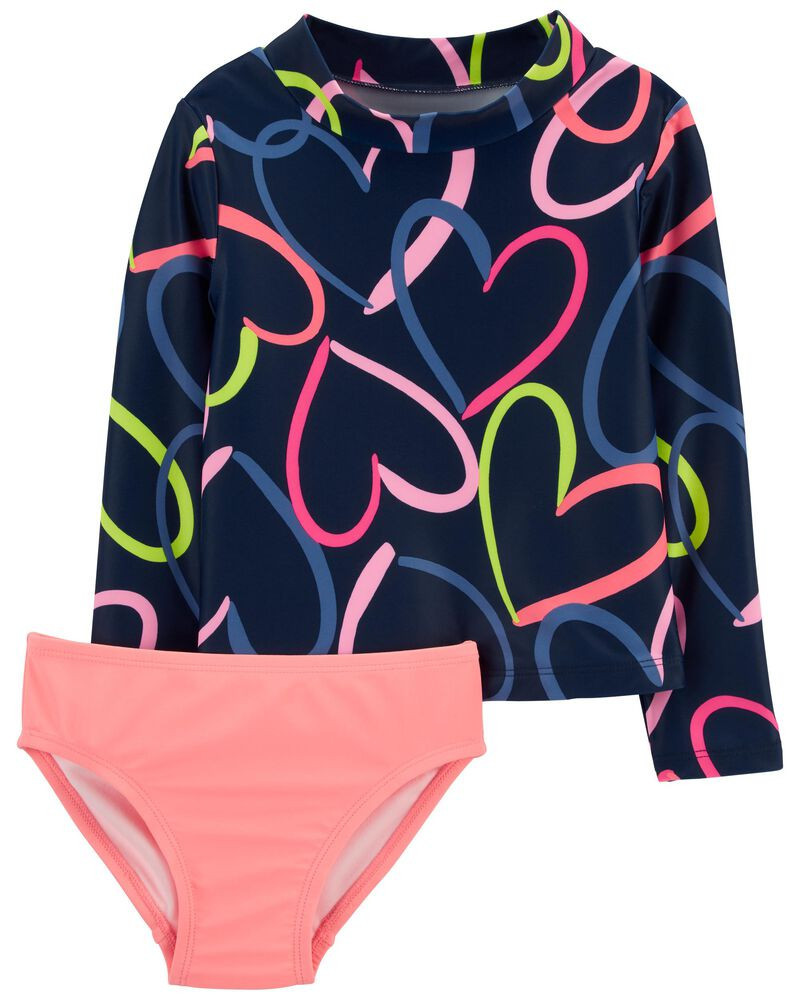 Carter's Hearts 2-Piece Rashguard Set | Carter's
