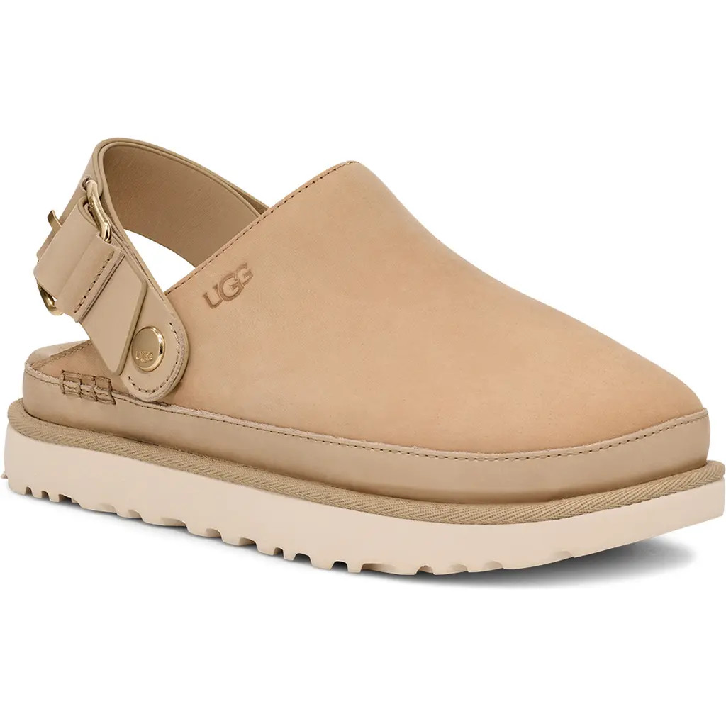 UGG(r) Goldenstar Villa Clog in Mustard Seed at Nordstrom, Size 5 | Nordstrom