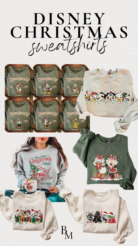 Disney Christmas sweatshirts, etsy disney sweatshirts, small shops, etsy shops, disney outfits 

#LTKHoliday #LTKSeasonal #LTKtravel