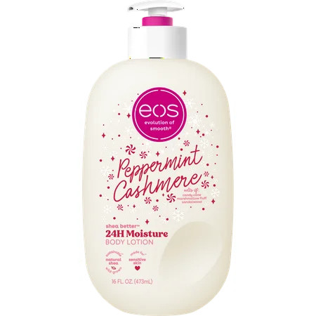 eos Shea Better 24H Moisture Body Lotion, Peppermint Cashmere, 16 fl oz | Walmart (US)