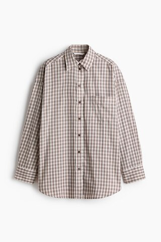 Oversized cotton shirt | H&M (UK, MY, IN, SG, PH, TW, HK)