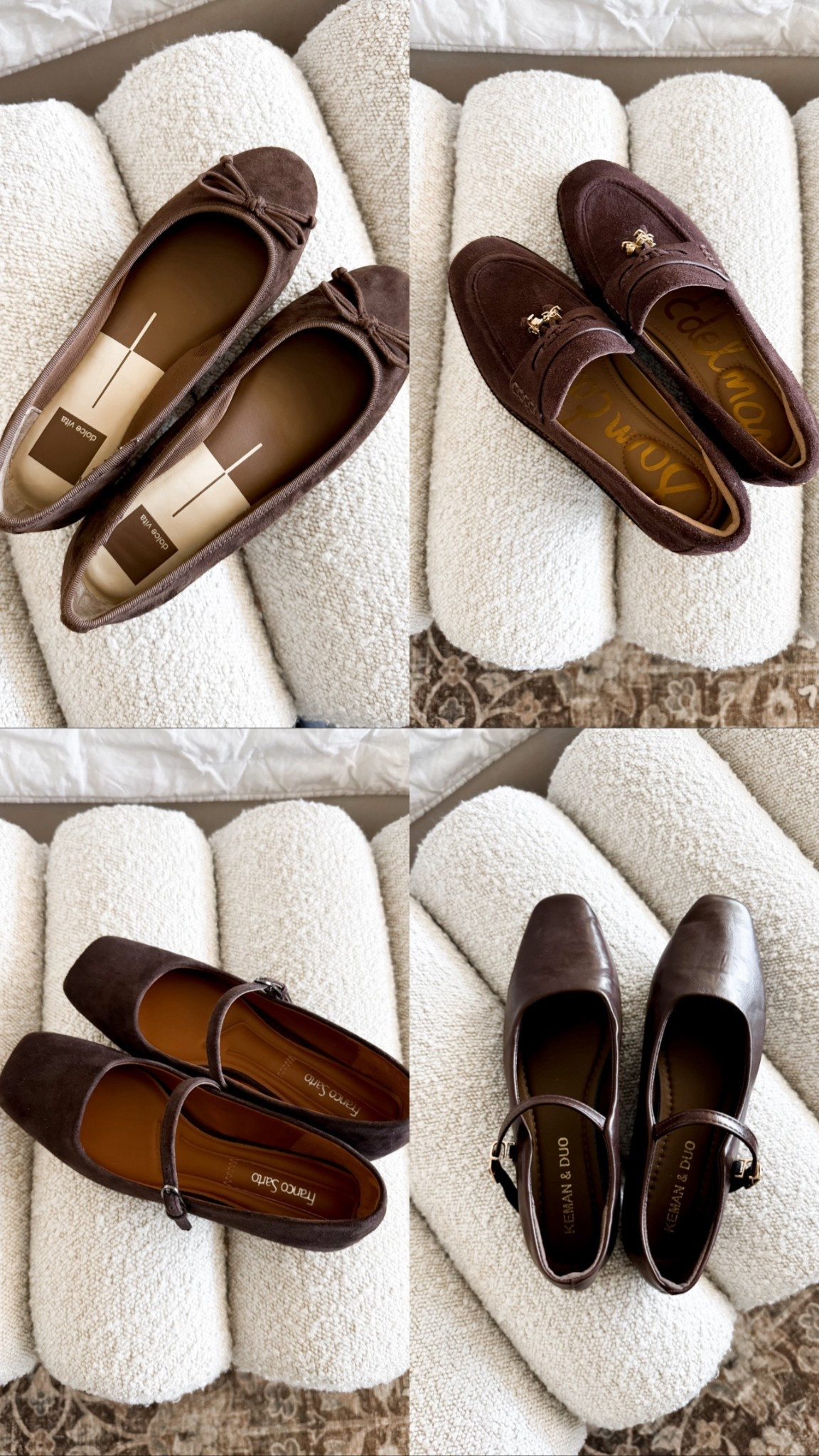 Chocolate brown flats obsessed 🐻 

#LTKShoeCrush #LTKSeasonal