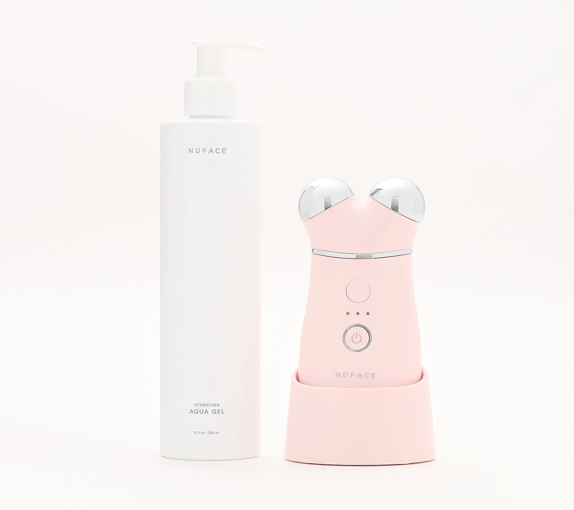NuFace Trinity+ Facial Toning Device with Aqua Gel | QVC