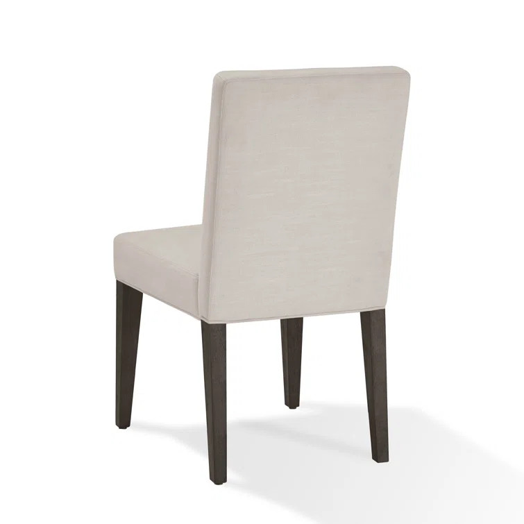 Shirleen Upholstered Parsons Chair in Beige (Set of 2) | Wayfair North America