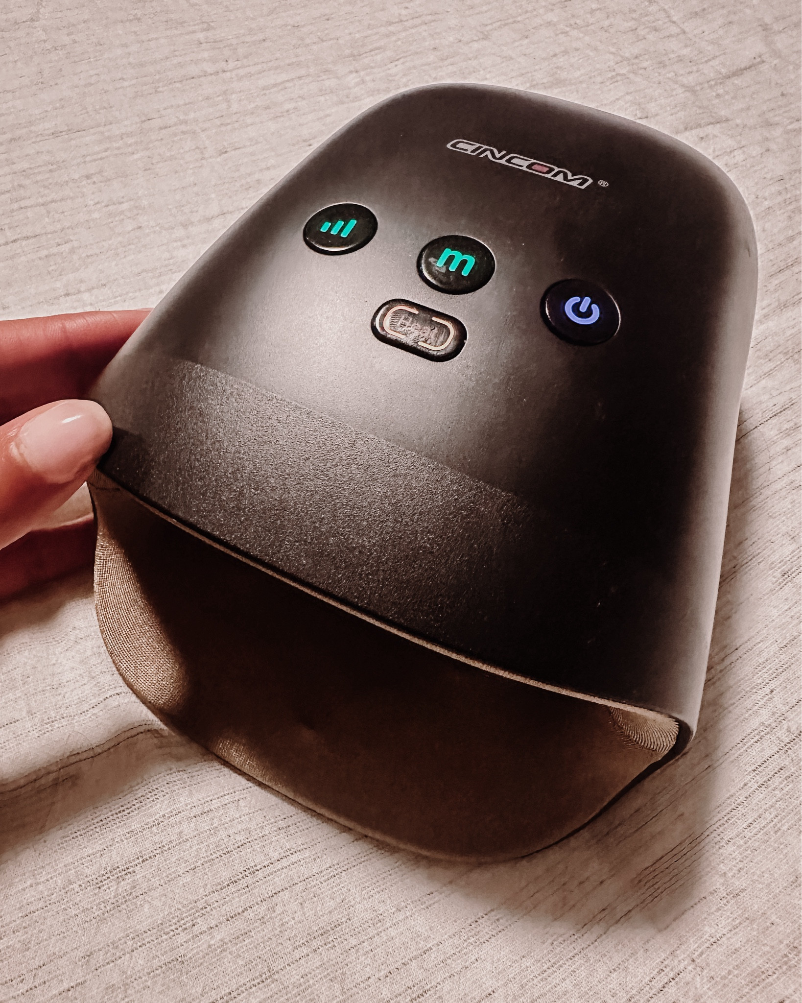 I was gifted this absolutely amazing hand massager recently & I have to tell you guys, it’s the best thing I never knew I needed! It has heat & compression capabilities - I use it almost daily. I promise you won’t regret this one! ♥️

#LTKOver40 #LTKFindsUnder100