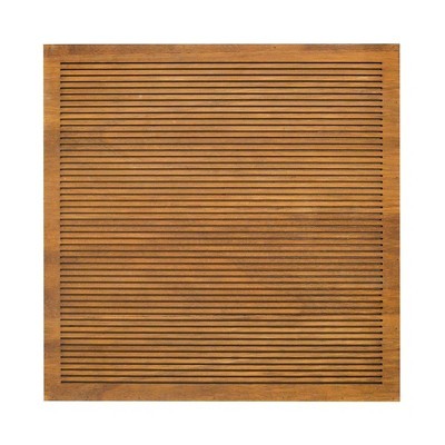 14"x 14" Wood Letter Board Brown - Threshold™ | Target