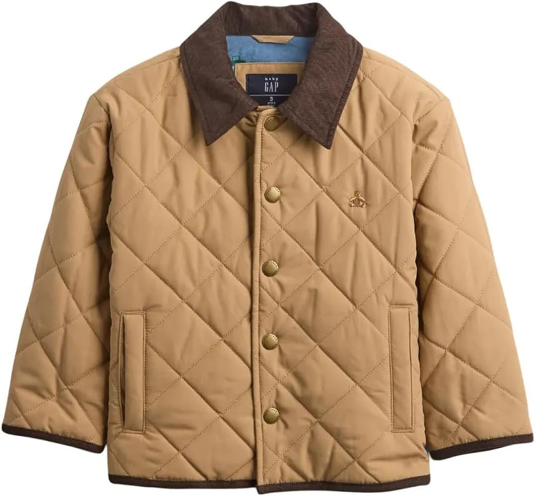 GAP baby-boys Quilted Field Jacket | Amazon (US)