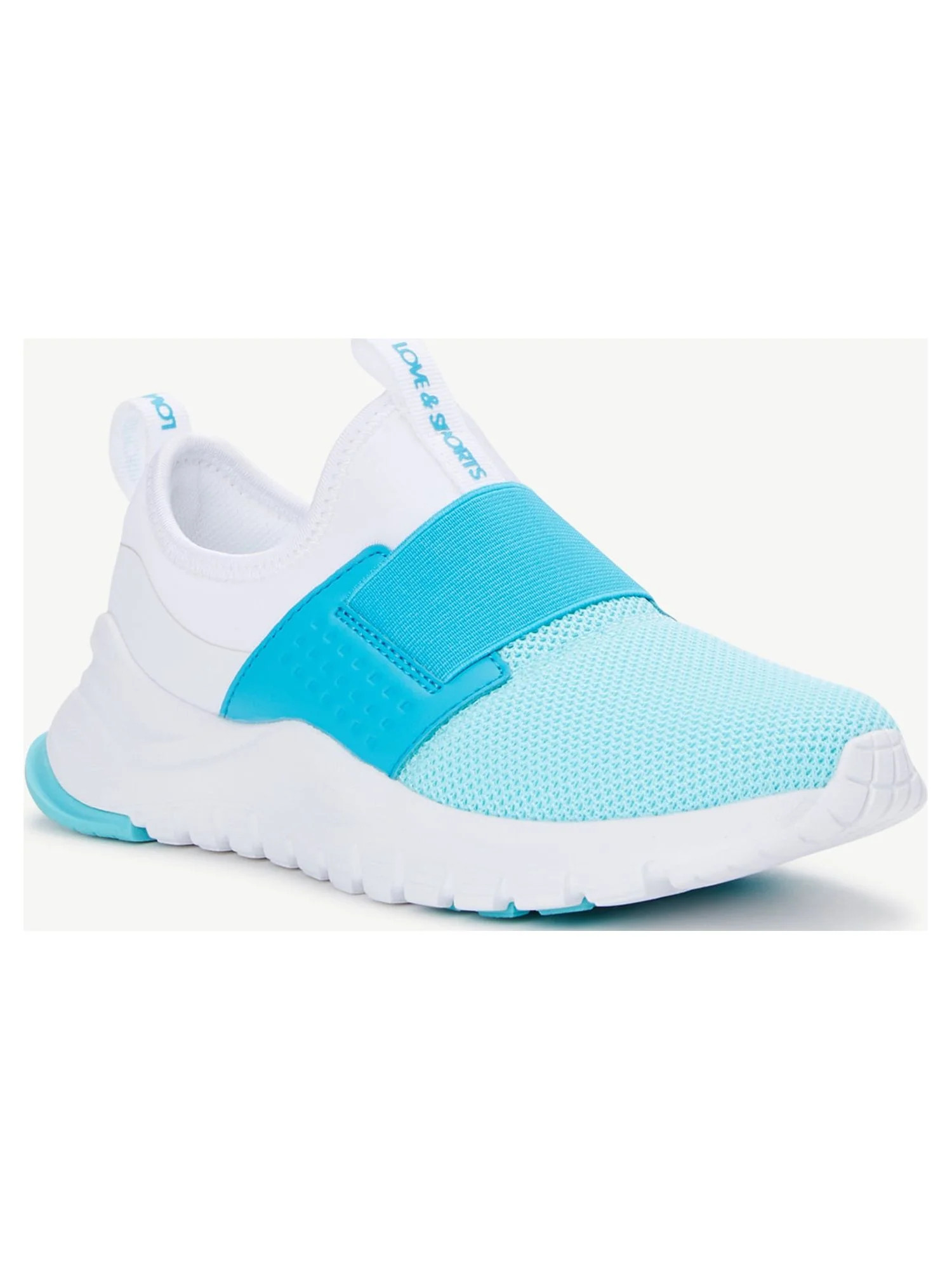 Love & Sports Women's Slip-on Colorblocked Athletic Sneakers | Walmart (US)