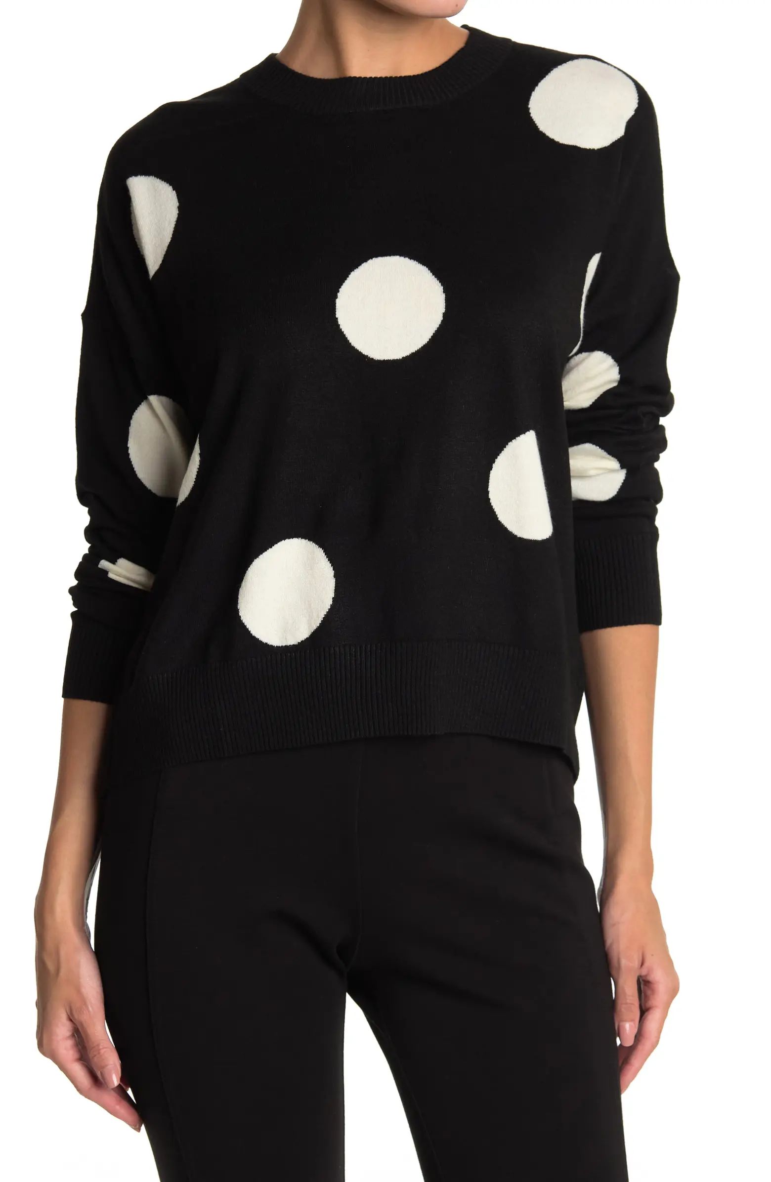 T Tahari Long Sleeve Crewneck Pullover | Nordstromrack | Nordstrom Rack