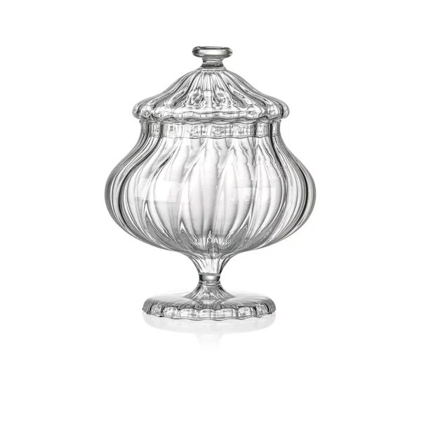 Sahara Bon-Bon Jar H.19 Cm Vertical Optic Clear Lt.0.9 | Perigold